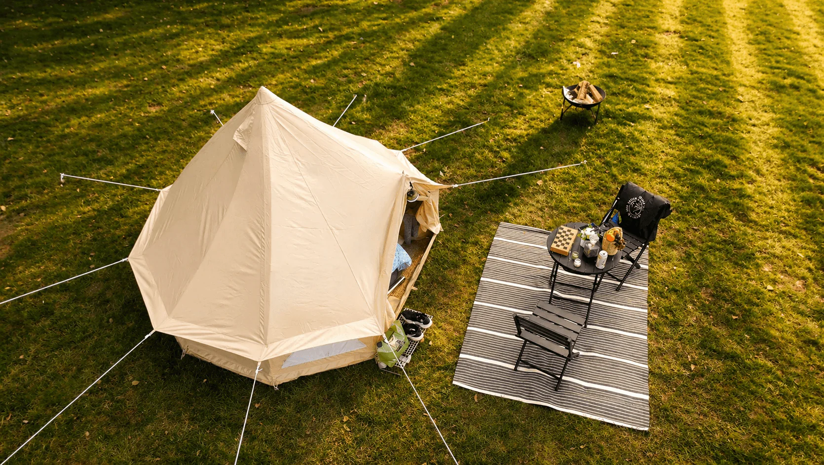 3m Bell Tent  (No Centre Pole) - Image 7