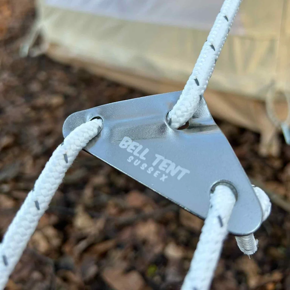 3m Bell Tent Fireproof With Stove Hole & Flap (No Centre Pole) - Image 18