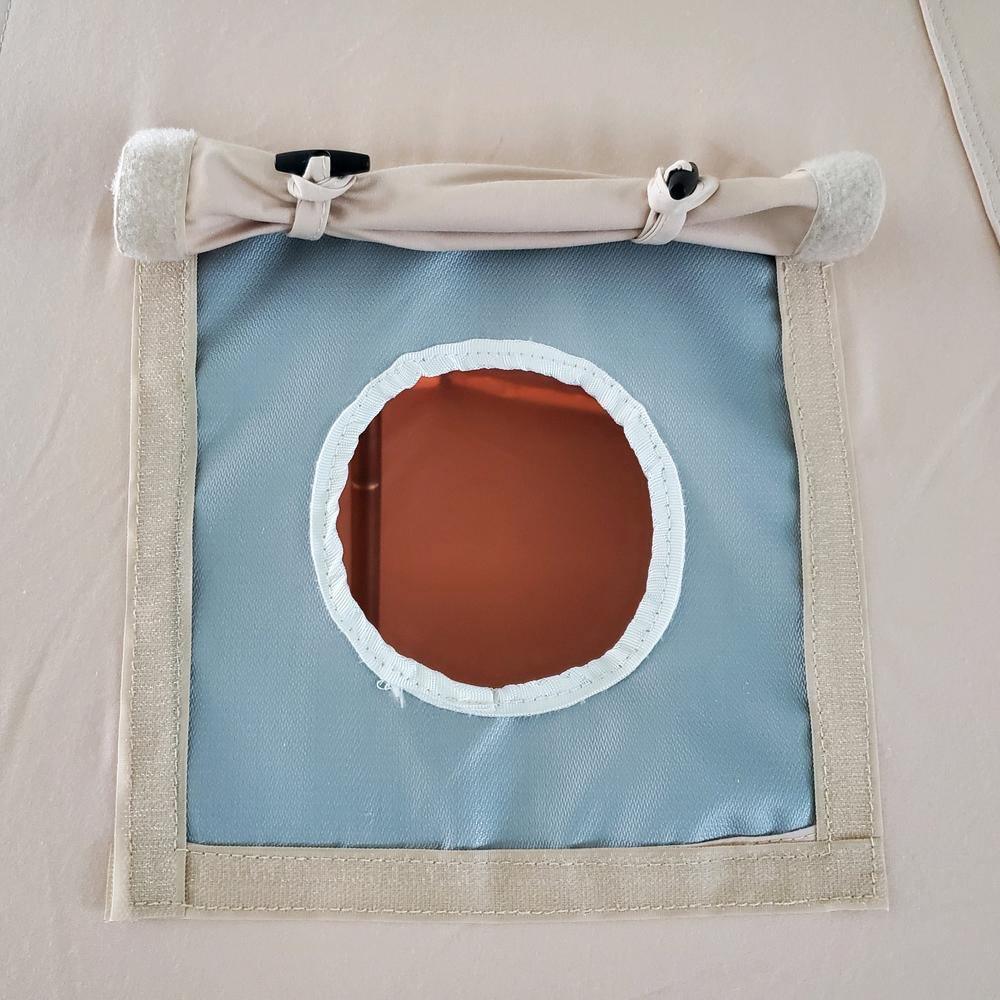 3m Bell Tent Fireproof With Stove Hole & Flap (No Centre Pole) - Image 25