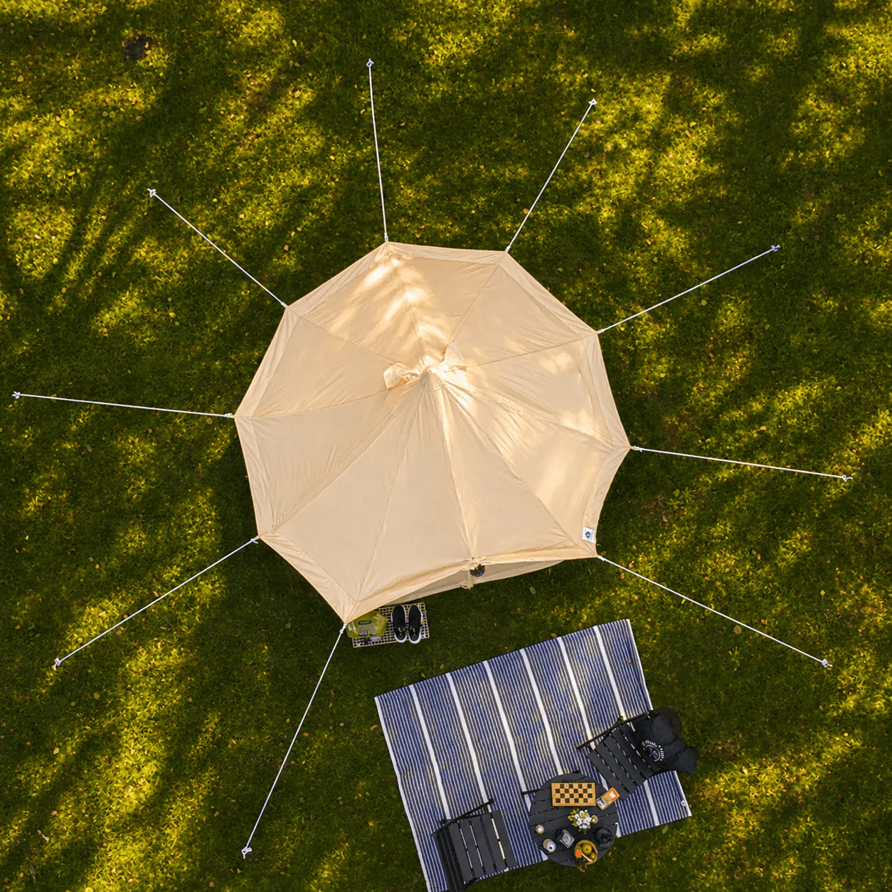 3m Bell Tent  (No Centre Pole)