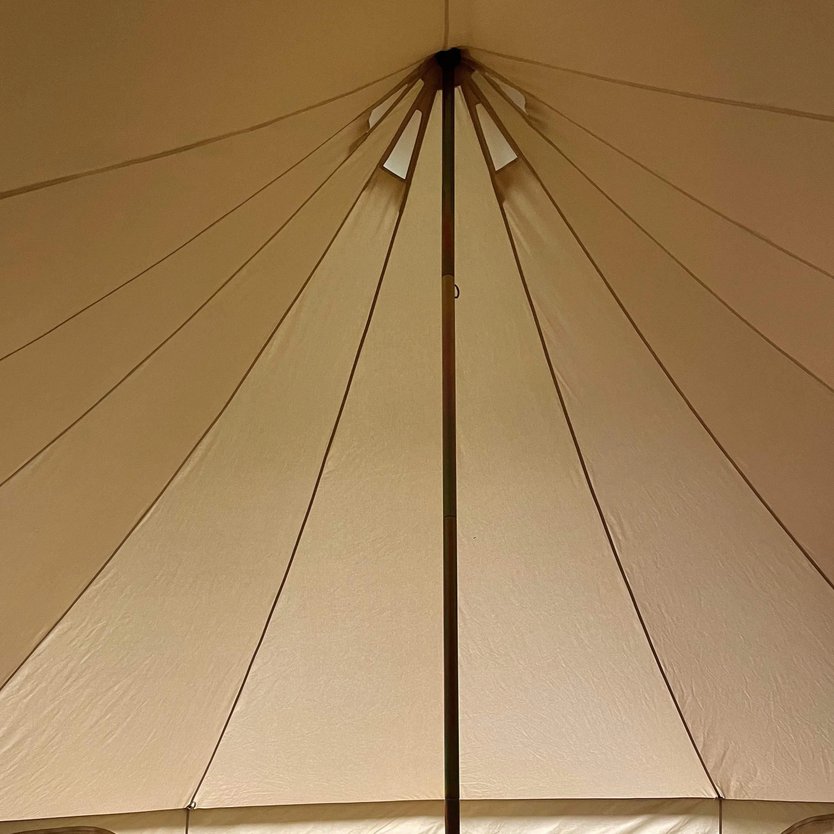 5m Bell Tent Fireproof (No Stove Hole) - Image 13