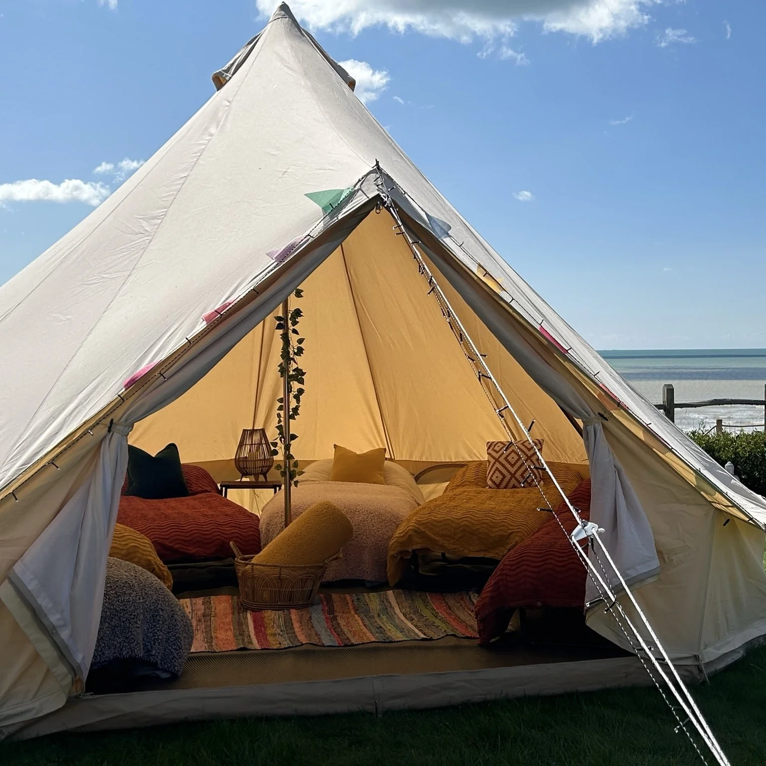 5m Bell Tent - Polycotton Canvas - Image 3