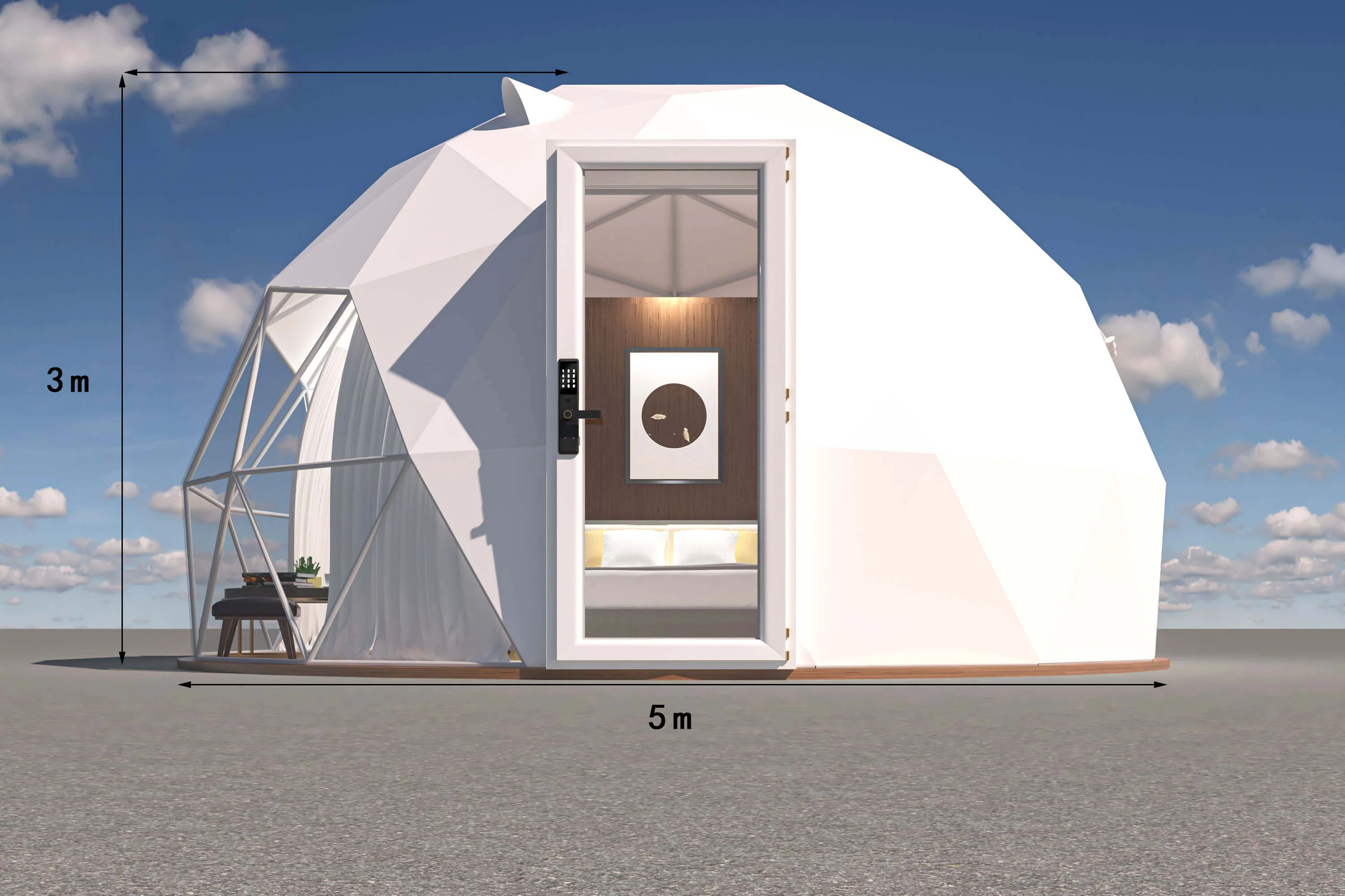 Geodesic Dome – Luxury Glamping & Event Structure - Image 36