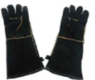 Heat Resistant Leather Gloves - Image 2