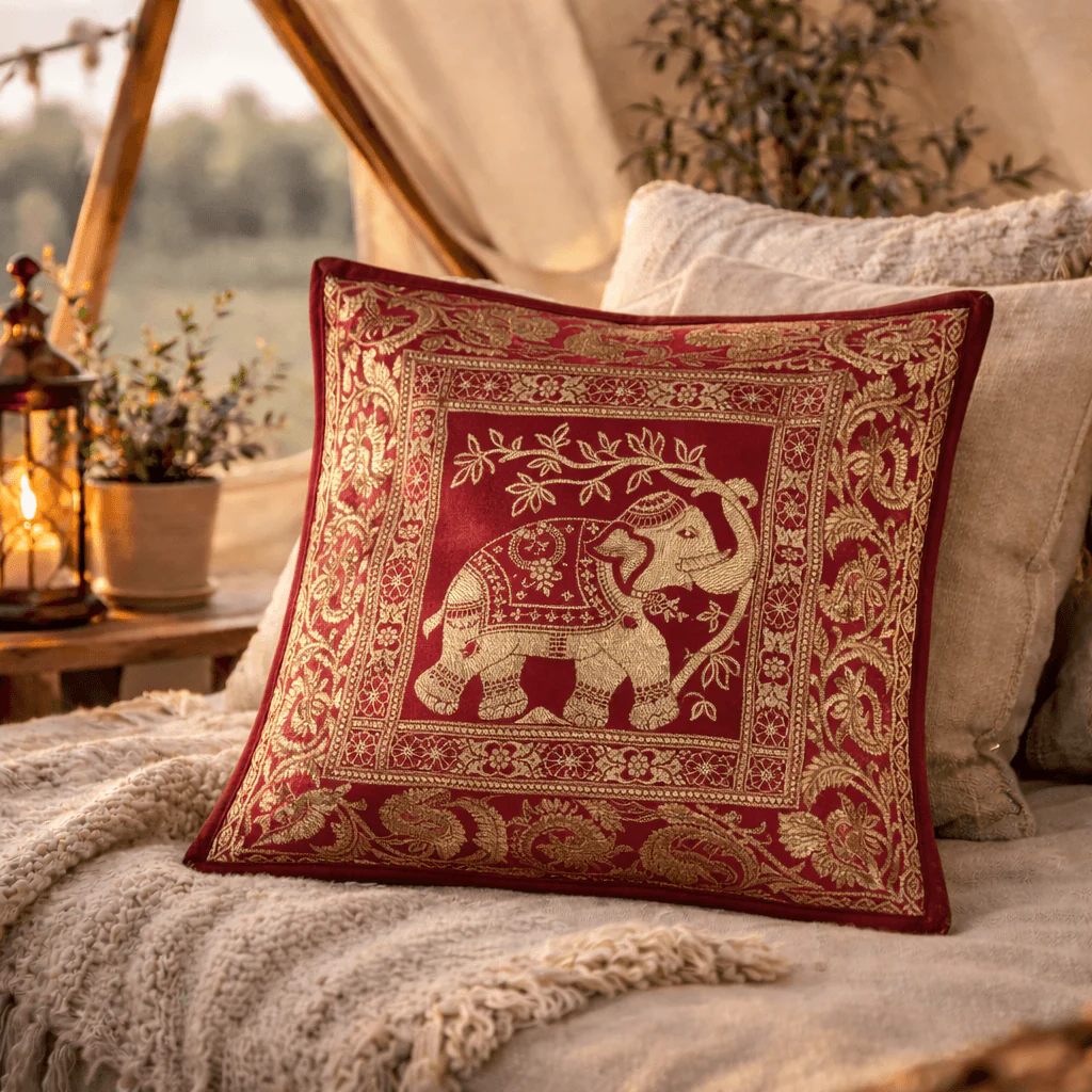Indian Cushion Covers Handmade - Image 8