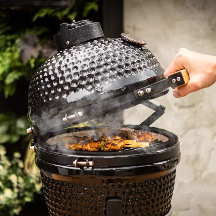 Kamado Highlander 13" Charcoal Grill BBQ/Smoker - Image 3