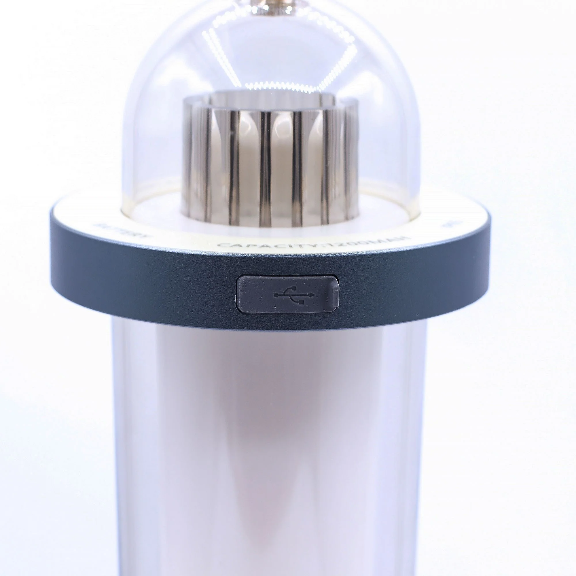 Outdoor Flame Effect Lamp - White USB - C Chargable - Multi Colour - Image 8
