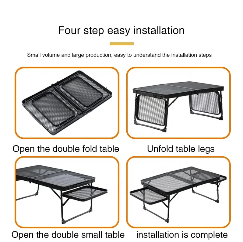 Outdoor Folding Mesh Table - Image 7