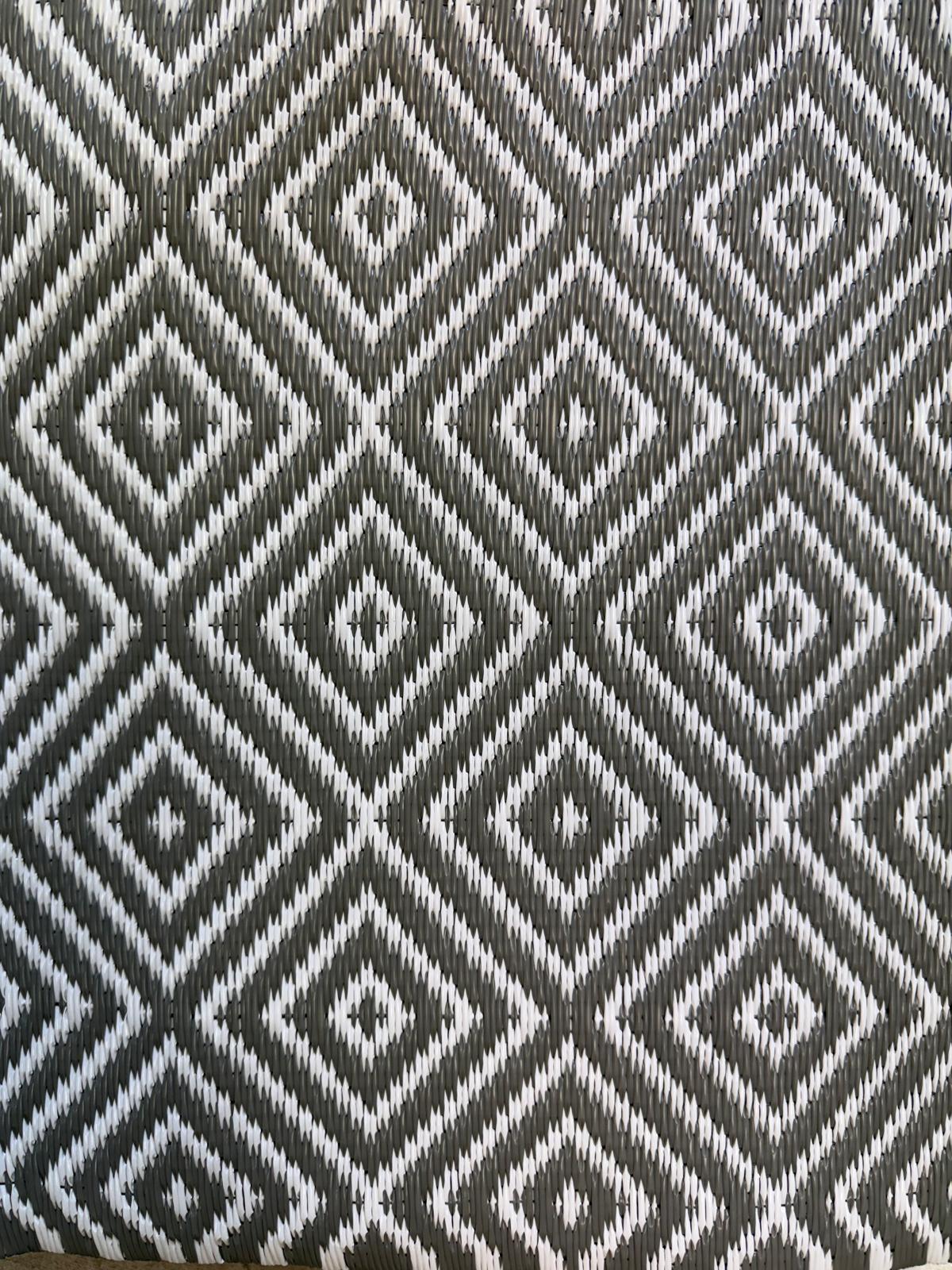 Poly Propylene Flooring Diamond Green / Dark Grey - Fire Retardant - Image 3