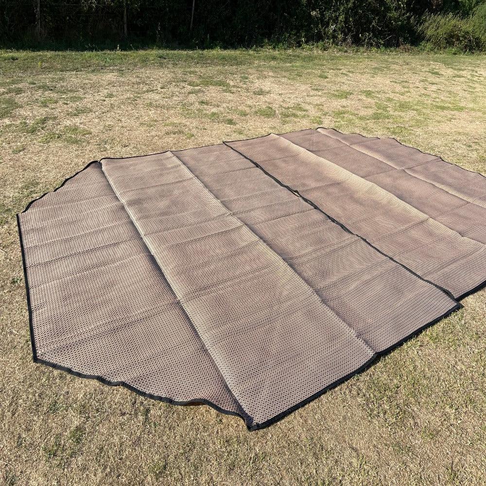 Poly Propylene Flooring Natural & Black - Fire Retardant - Image 5