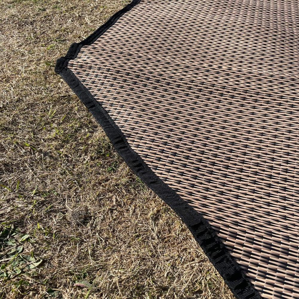 Poly Propylene Flooring Natural & Black - Fire Retardant - Image 7