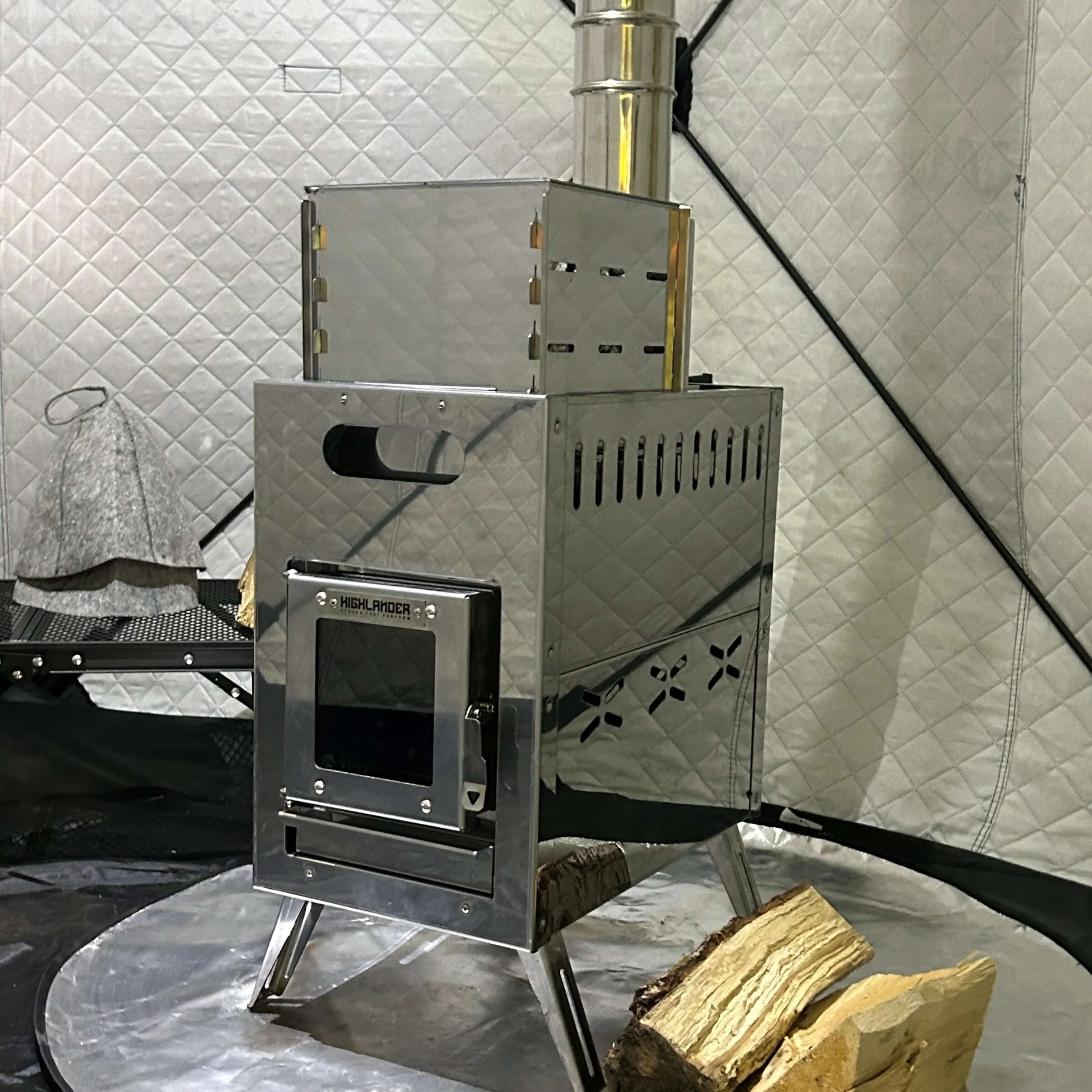 Sauna Tent & Stove Bundle - Image 14