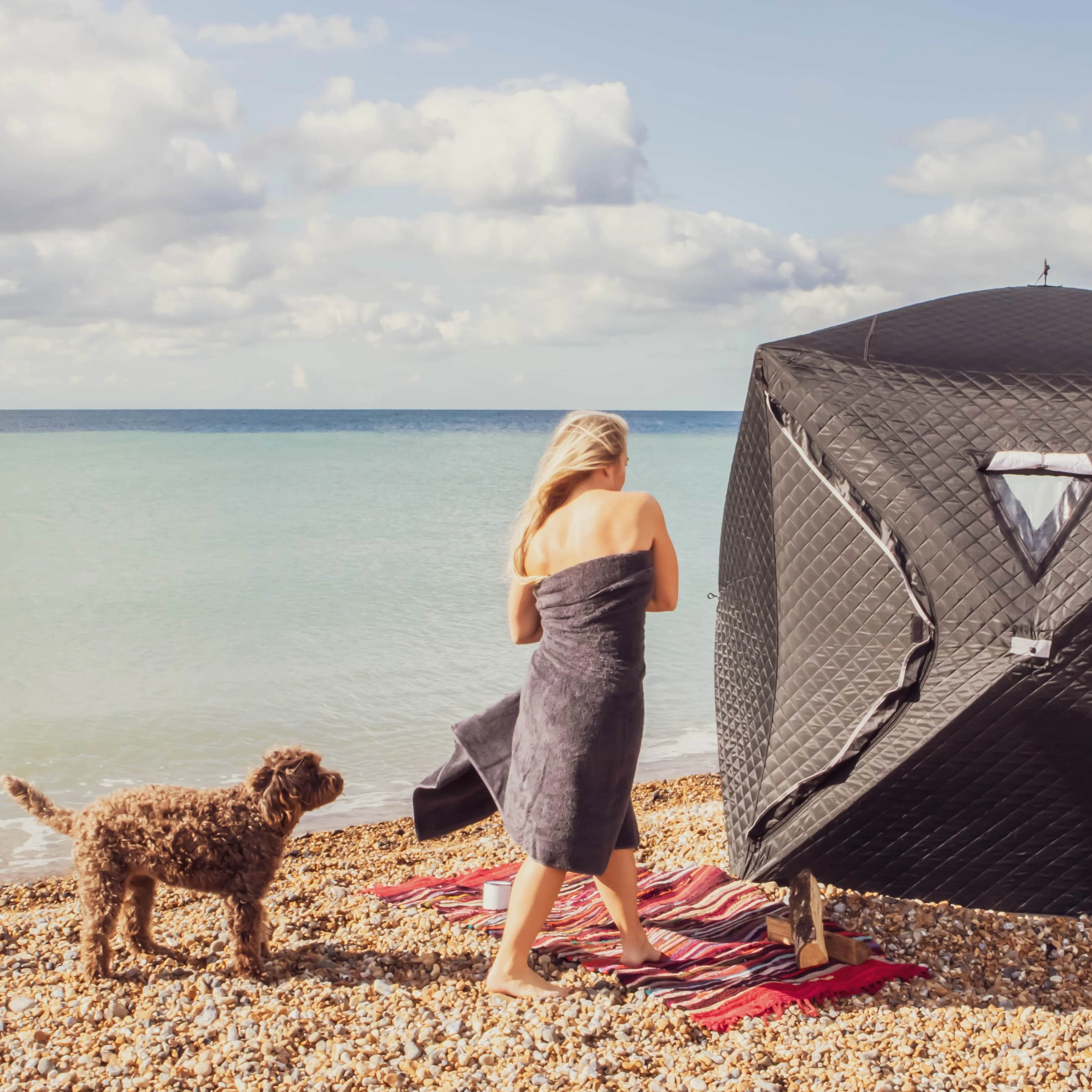 Sauna Tent & Stove Bundle - Image 3