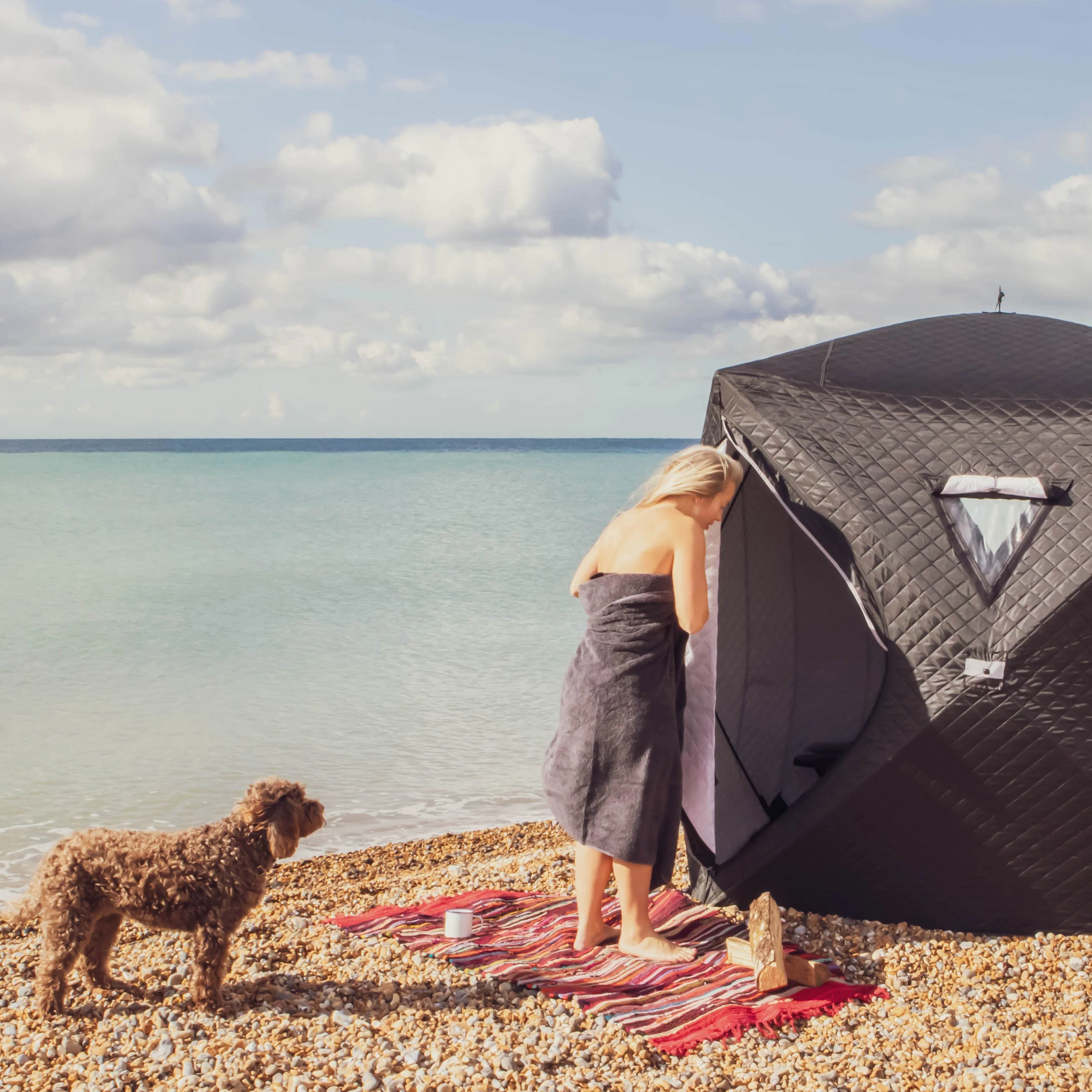 Sauna Tent & Stove Bundle - Image 4