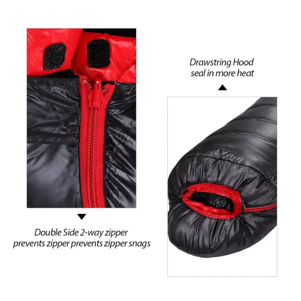 Mummy Sleeping Bag Goose Down Ultralight - Image 7