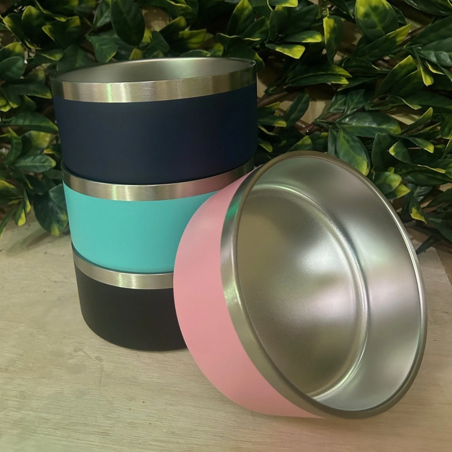 Stainless Steel Non-Slip Dog Bowl and Thermo mug - Image 5