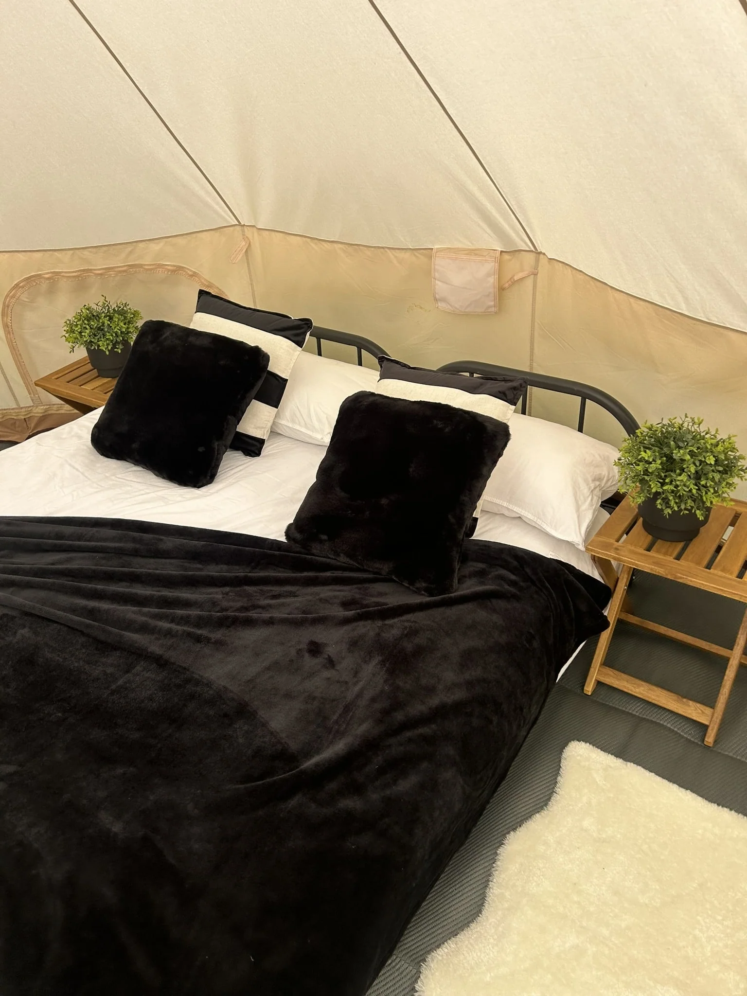 Ultra-Comfort Camping Bed: Lightweight Foldable Frame with Luxury Mattress & Memory Foam Topper - Image 17