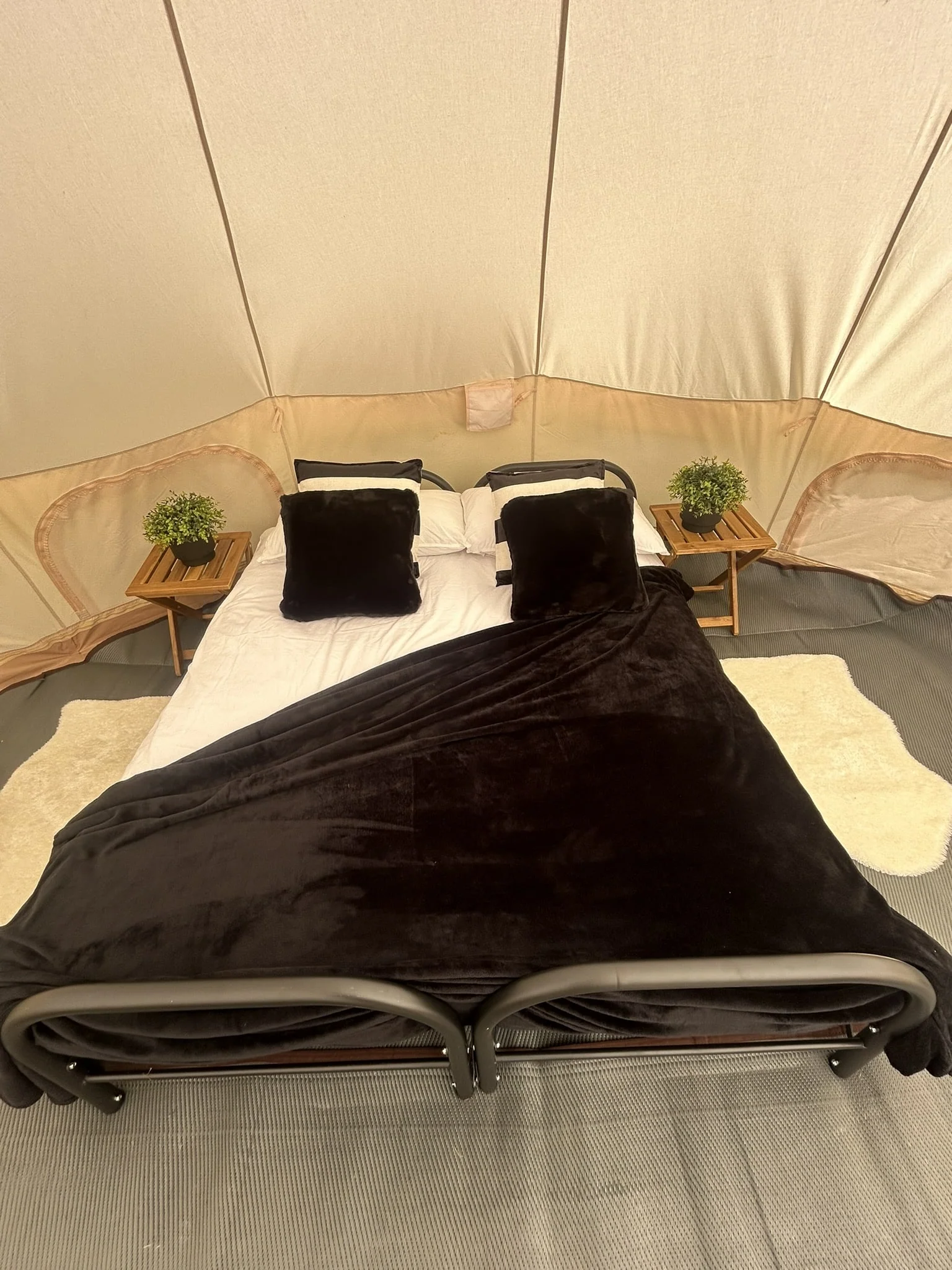 Ultra-Comfort Camping Bed: Lightweight Foldable Frame with Luxury Mattress & Memory Foam Topper - Image 19